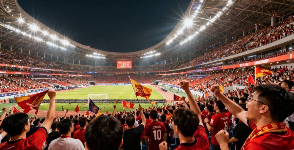 关于比赛氛围热烈，球迷狂欢迎接胜利到来！的信息