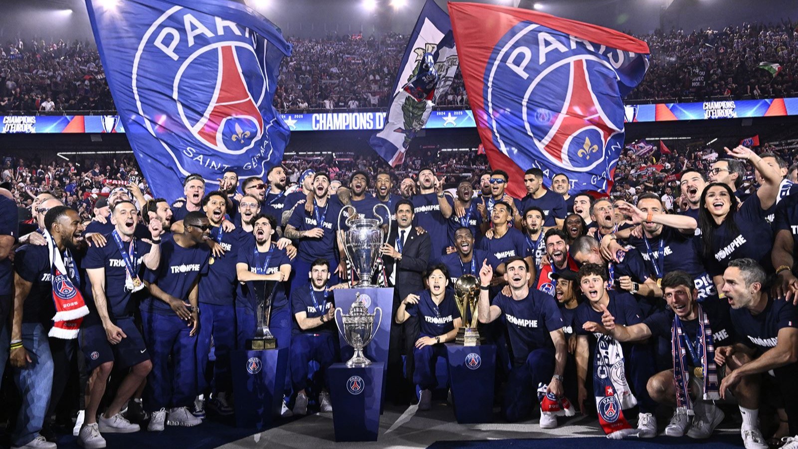 巴黎圣日耳曼主场大胜，豪取三分